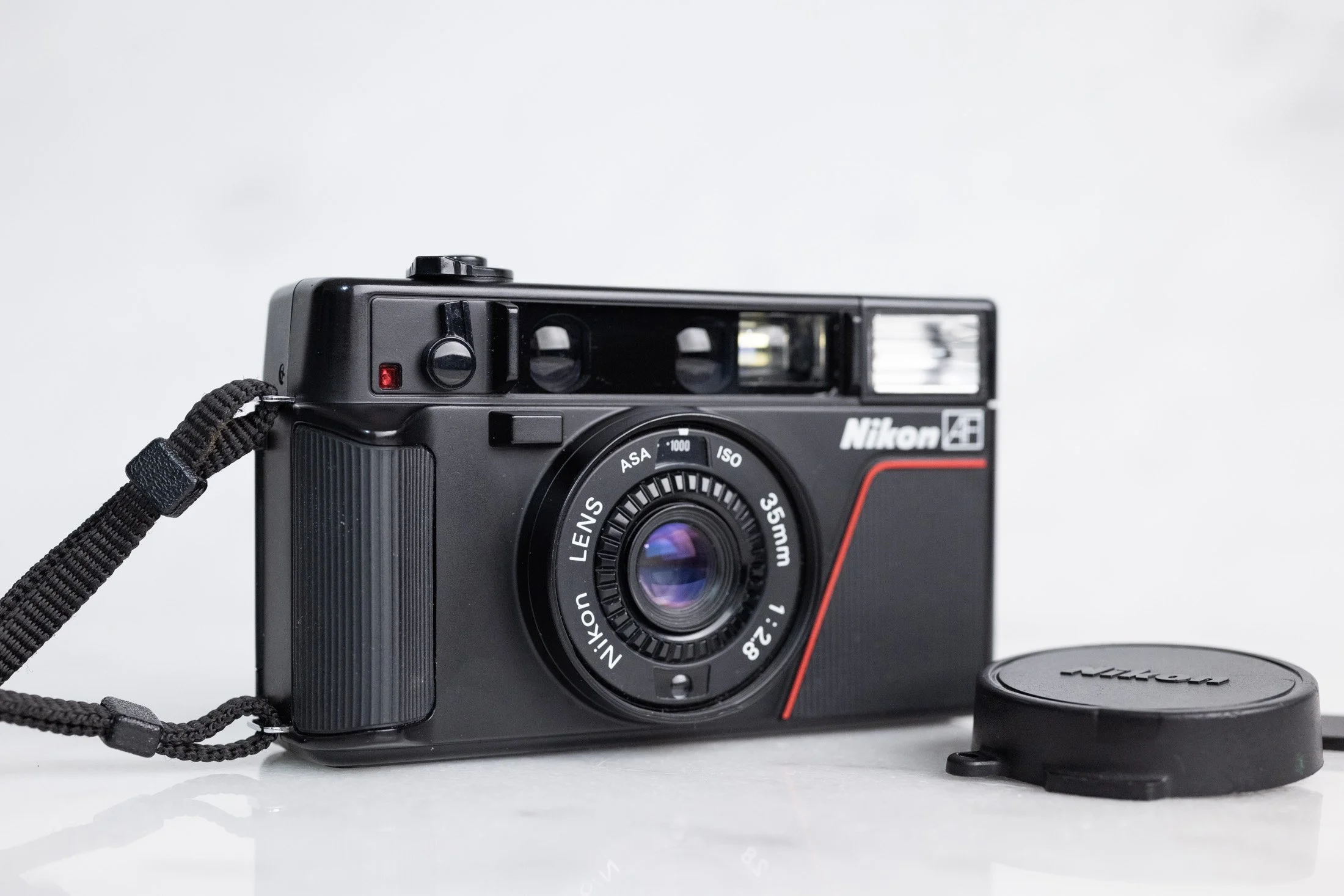 Nikon L35AF Point and Shoot 35mm Film Camera - Fully Functional